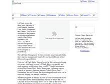 Tablet Screenshot of lifttrack.com